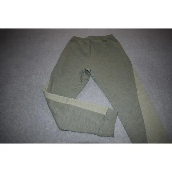 Adidas Gym Pants Joggers Mens Size Small Slight Tapered Polyester Blend Green - Picture 7 of 7